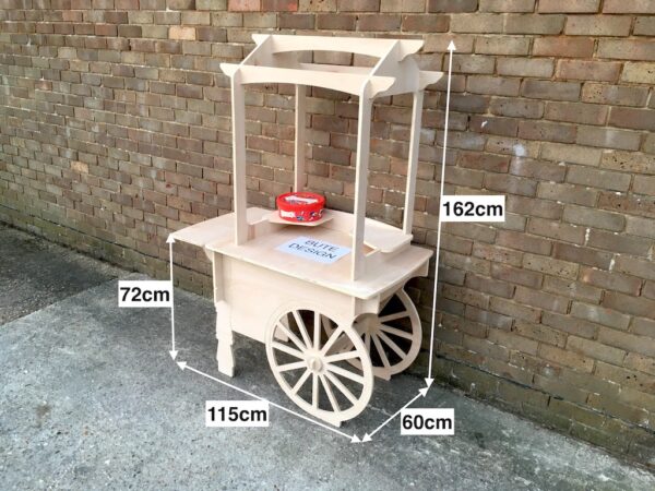 Collapsible Candy Cart for Weddings | Bute Classic V2