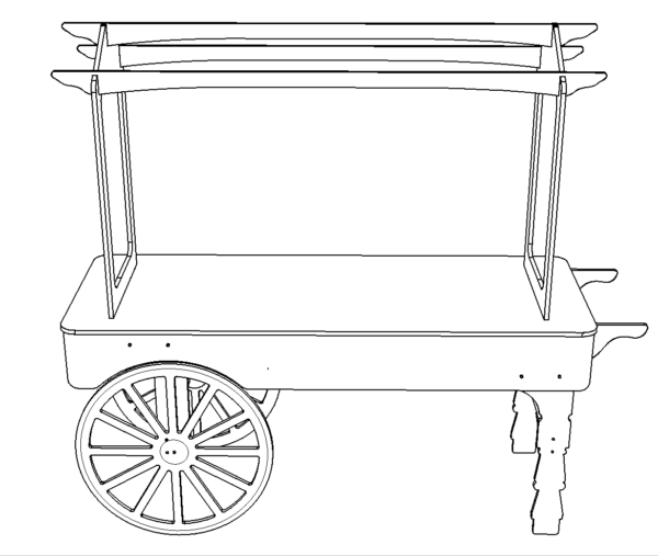 V3Xl Bute Design 4 Candy Cart V3XL ( 200cm height )