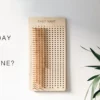 DAILY HABIT BOARD BUTE DESIGN Daily Habit Board - Natural Baltic Birch Plywood