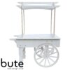 collapsible wedding candy cart uk white plywood