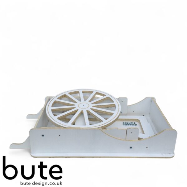 collapsible wedding candy cart uk white plywood
