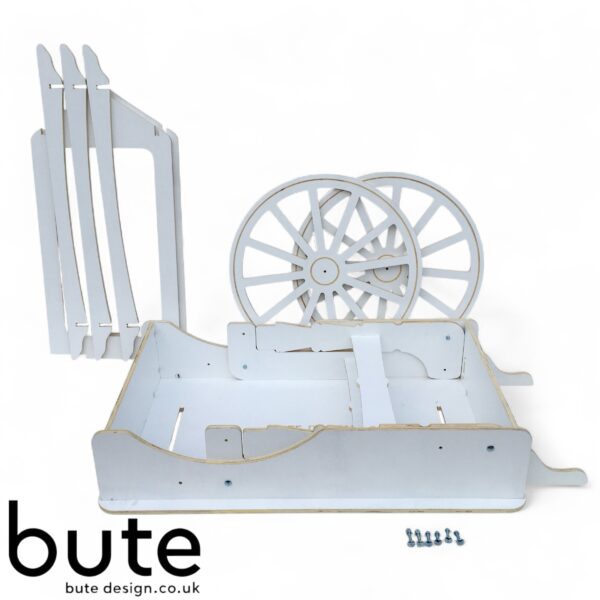 collapsible wedding candy cart uk white plywood