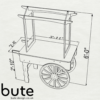 Collapsible Wedding Candy Cart for Sale UK | V3