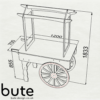 Collapsible Wedding Candy Cart for Sale UK | V3