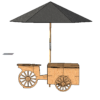 V5 Plywood Display vending tricycle. 2 working front wheels. ( under development)
