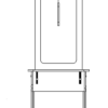 V3XLR candycart Bute Design candy cart with wheels candy cart for sale dessert cart champagne cart flower cart sweet cart food cart Candy Cart V3XL ( 200cm height )